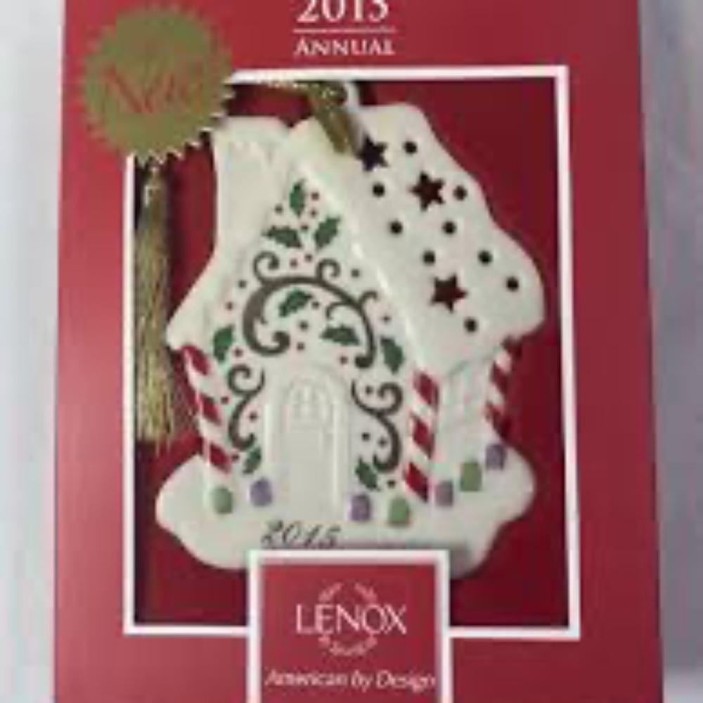 NWT Lenox 2015 Joyous Tidings House Ornament